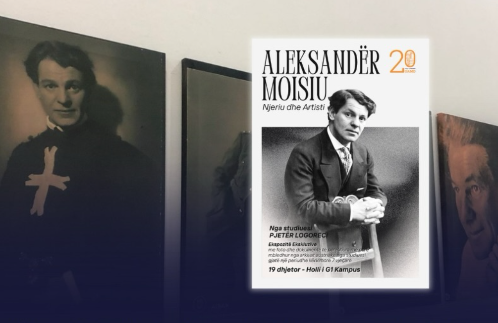 Exhibition Opens with Rare Photos of Aleksandër Moisiu from Austrian