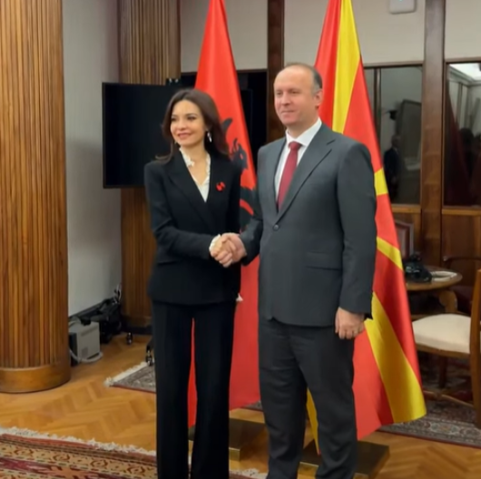 Spiropali meets Parliament Speaker Gashi: Cooperation for a shared European vision