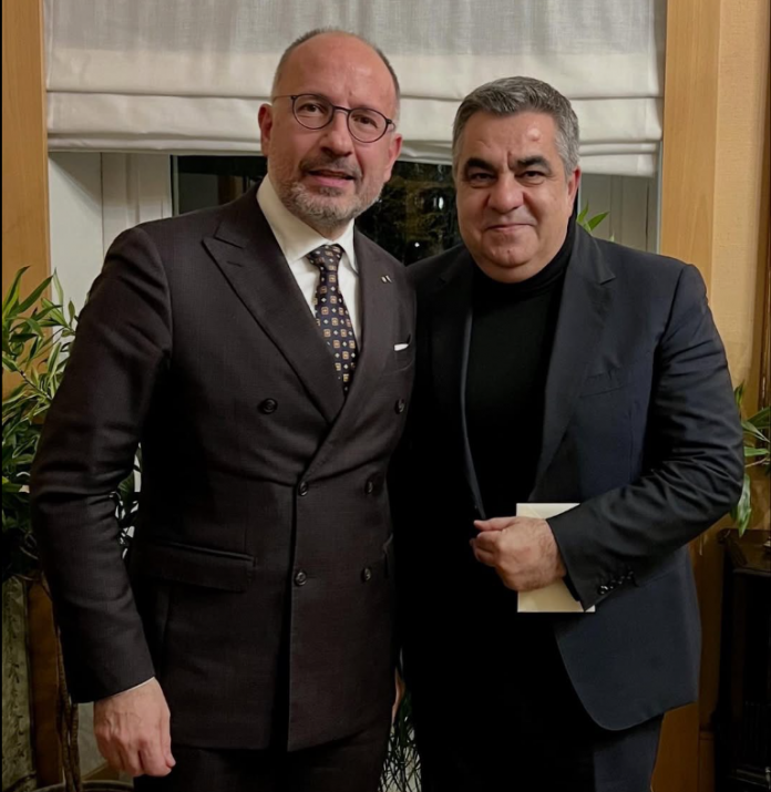 Gonxhja meets Mayor of Asti: One of the first Italian cities to welcome thousands of Albanians