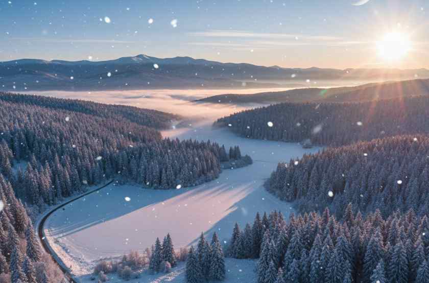 TTW: Experience the Snowy Serenity of Lura National Park, Albania’s New Winter Tourism Hotspot