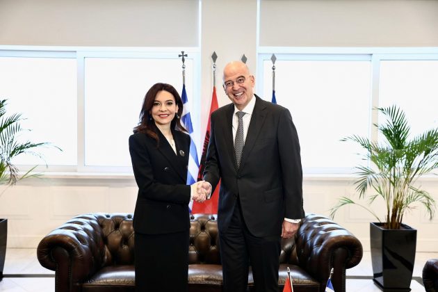 FM Spiropali meets Greek Defence minister Dendias: Albania and Greece strengthen strategic security cooperation
