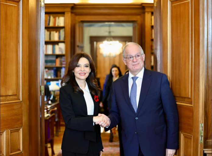 FM Spiropali Received by Greek President: Support for Albania’s EU Integration