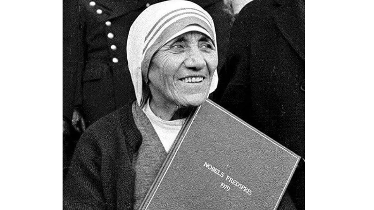 Mother Teresa, the first Albanian Nobel laureate