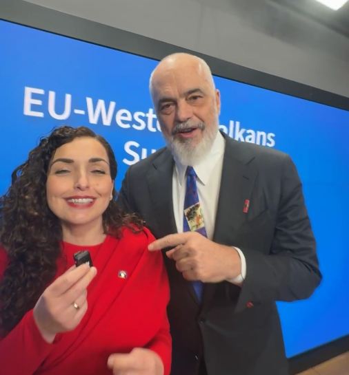 President Osmani: EU lifts all measures against Kosova; PM Rama credits her role