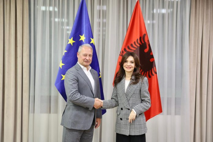 Spiropali Meets EU Parliament Rapporteur: Strong Supporter of Albania’s EU Membership