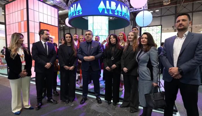 Gonxhja Opens Albania’s Pavilion at “Fitur” International Tourism Fair