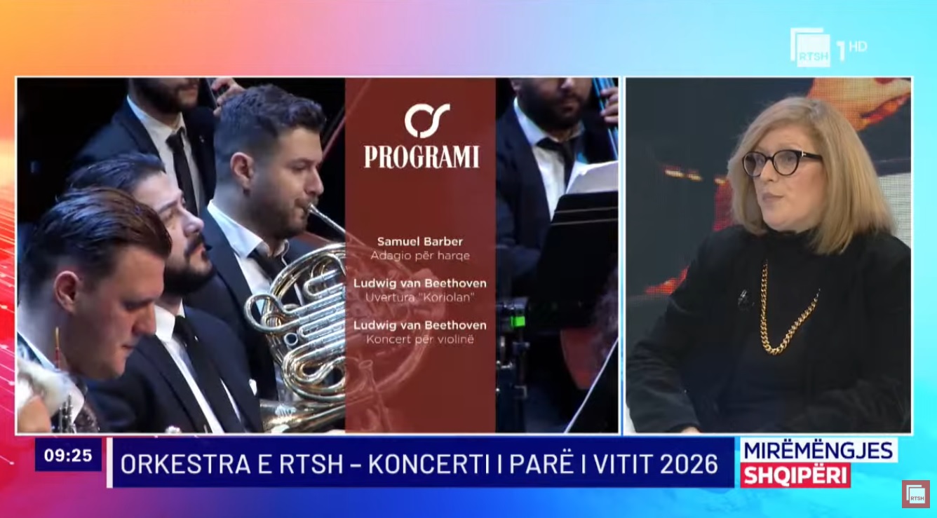 “Good Morning Albania” – Albanian Radio and Television Symphony Orchestra opens 2026 season with a grand concert