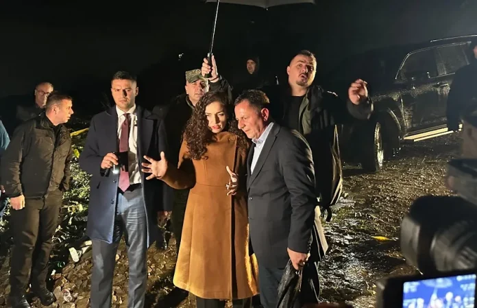 Osmani and Kastrati Inspect Miruša Dam After Flood Risk