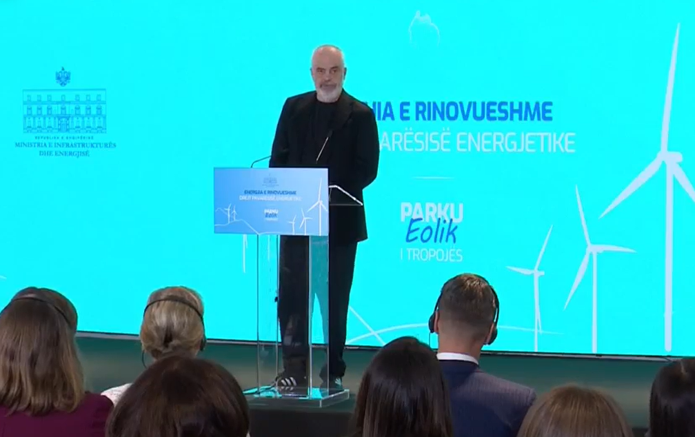 PM Rama: By 2030, Albania will become an energy exporter, 30% of production from renewables