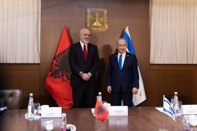 PM Rama welcomed by PM Netanyahu