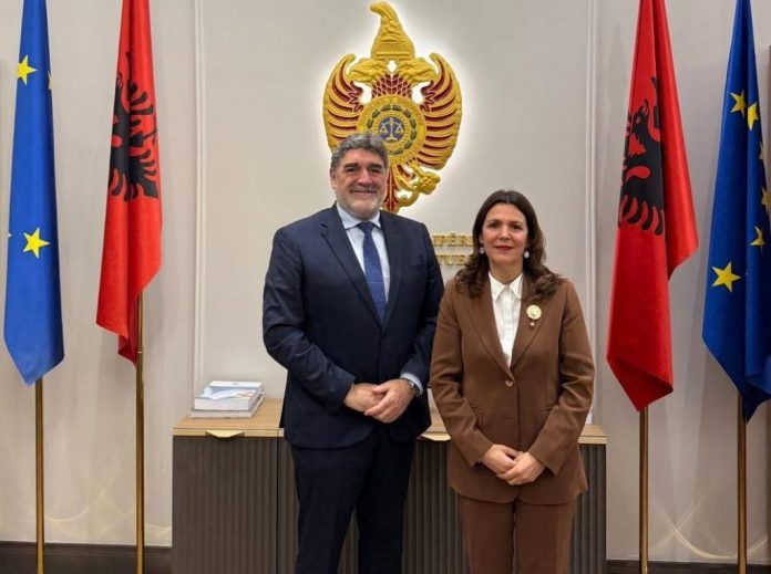 Papajorgji Meets Spanish Ambassador, Focus on Hosting the World Law Congress in Tirana