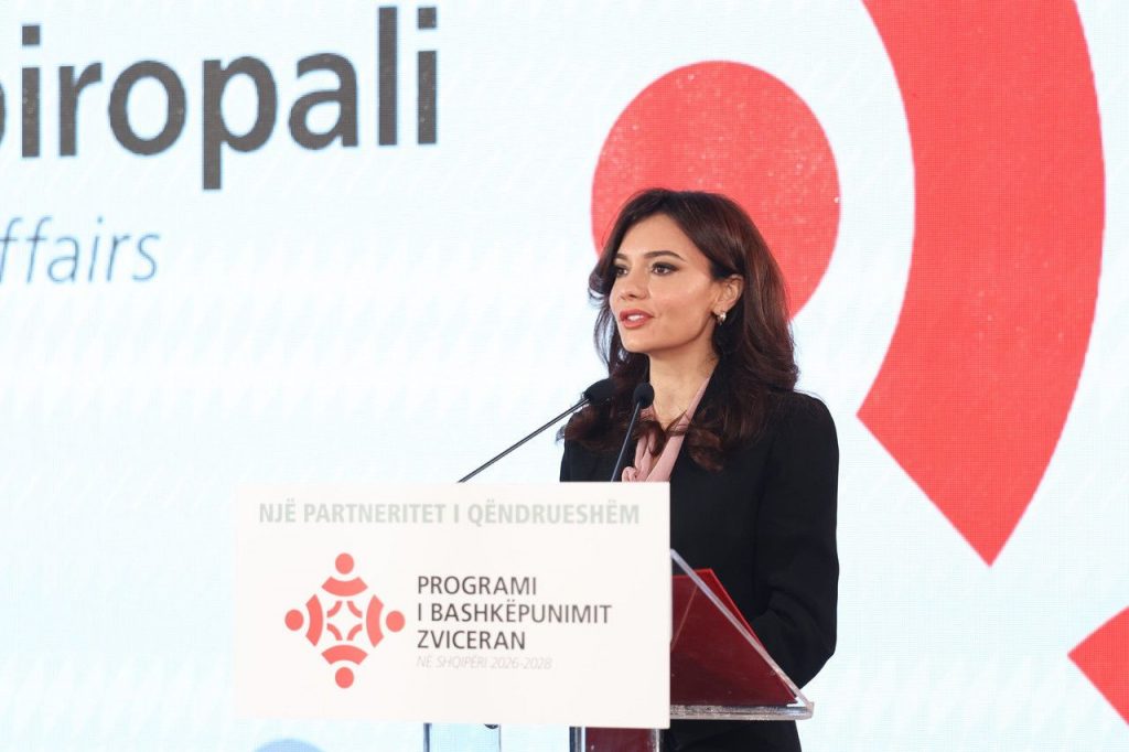FM Spiropali: Partnership with Switzerland key to Albania’s European path