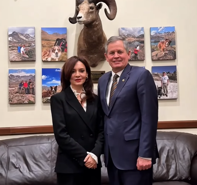 FM Spiropali holds meetings at US Senate, commits to 5% defense spending