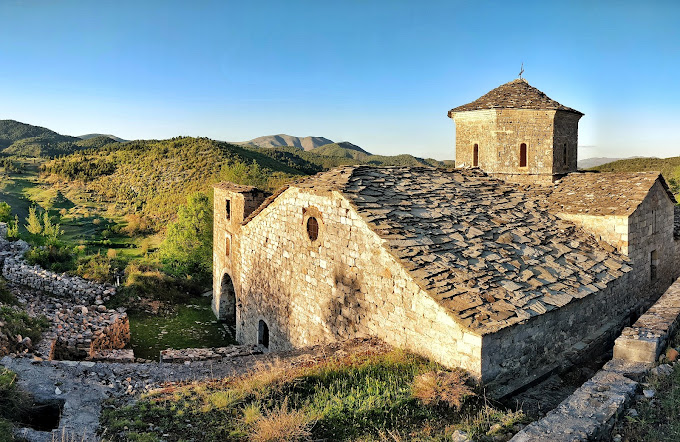Restored St. Peter and Paul Monastery in Vithkuq of Korça