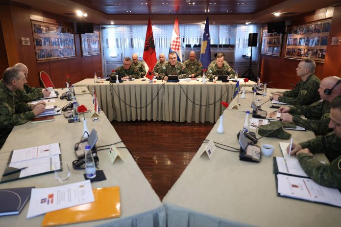 Albania, Kosovo, and Croatia Hold Trilateral Meeting on Defense Cooperation