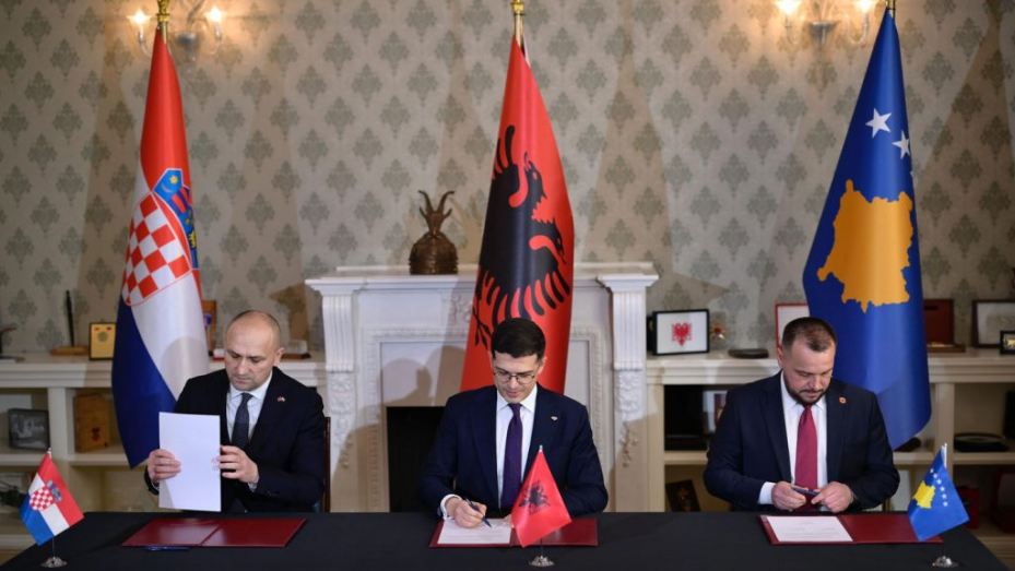 Albania, Kosova, and Croatia discuss advancing defense cooperation