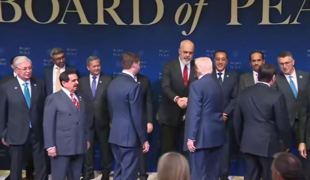 U.S. President Trump: We Are Honored That Prime Minister Rama Has Joined the Board