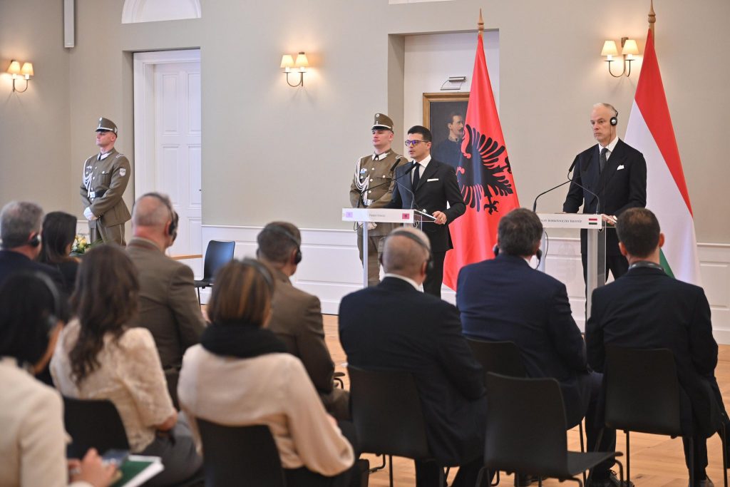 Defense minister Vengu with Hungarian counterpart in Budapest: strengthened partnership in defense and European integration support