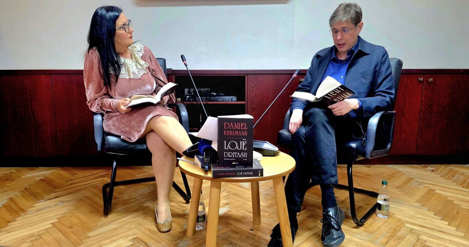 “Light Play” by Daniel Kehlmann presented at the National Library of Albania