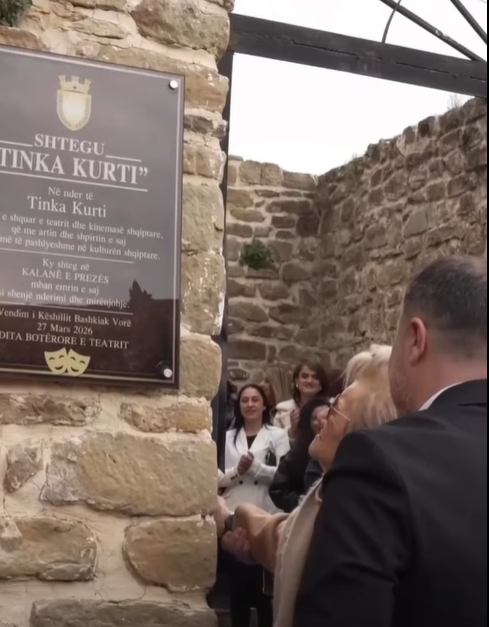 Path Near Preza Castle Named After Tinka Kurti