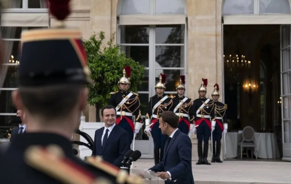 Kurti Meets Macron in Paris