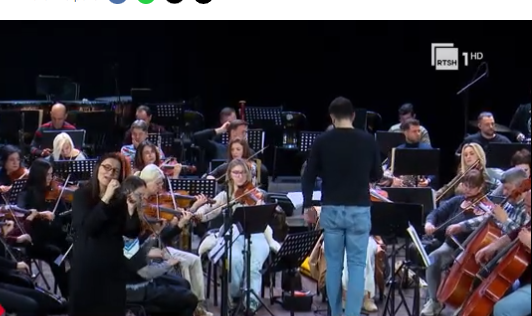 RTSH Orchestra and Marsela Çibukaj presented “Ajo” concert for International Women’s Day