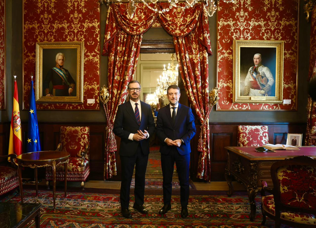 Albanian FM Hoxha visits Spanish Senate
