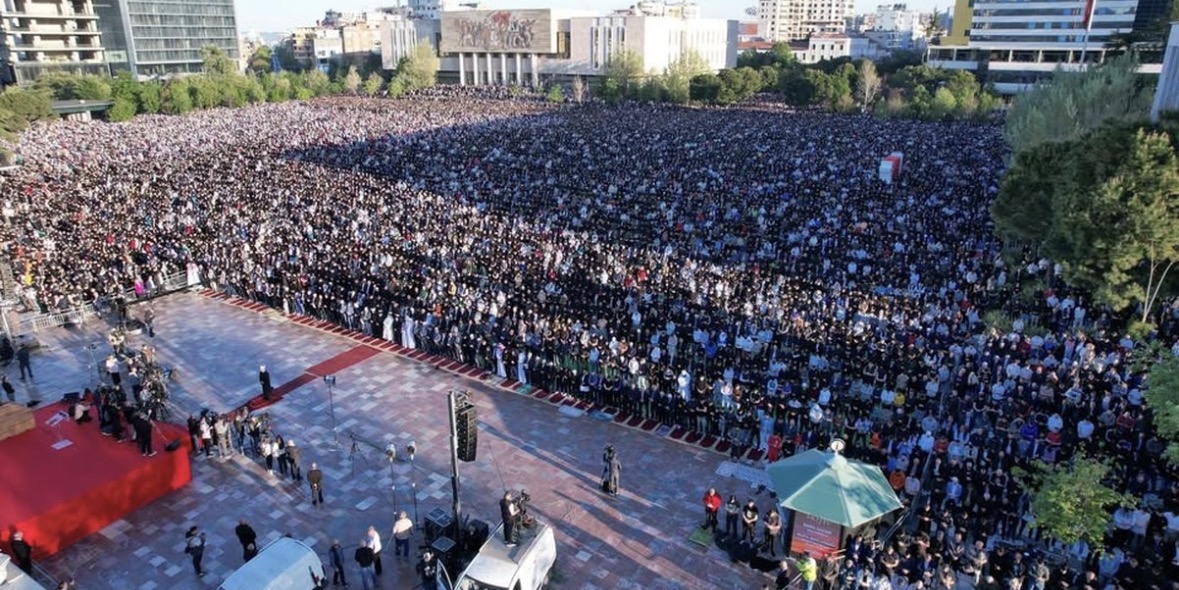 Eid al-Fitr Prayer to be held at Skanderbeg Square