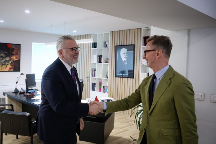 Gogu meets Gonzato, focus on strengthening Albania’s justice system