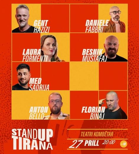 StandUp Tirana Festival Kicks Off in the Capital with Three Nights of Comedy