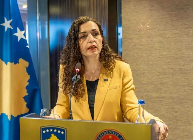 Osmani Hosts Farewell Reception; EU Official Thanks Her for Cooperation