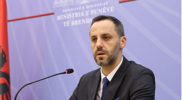 Interior minister Lamallari says Albania strengthens fight against organised crime and border security
