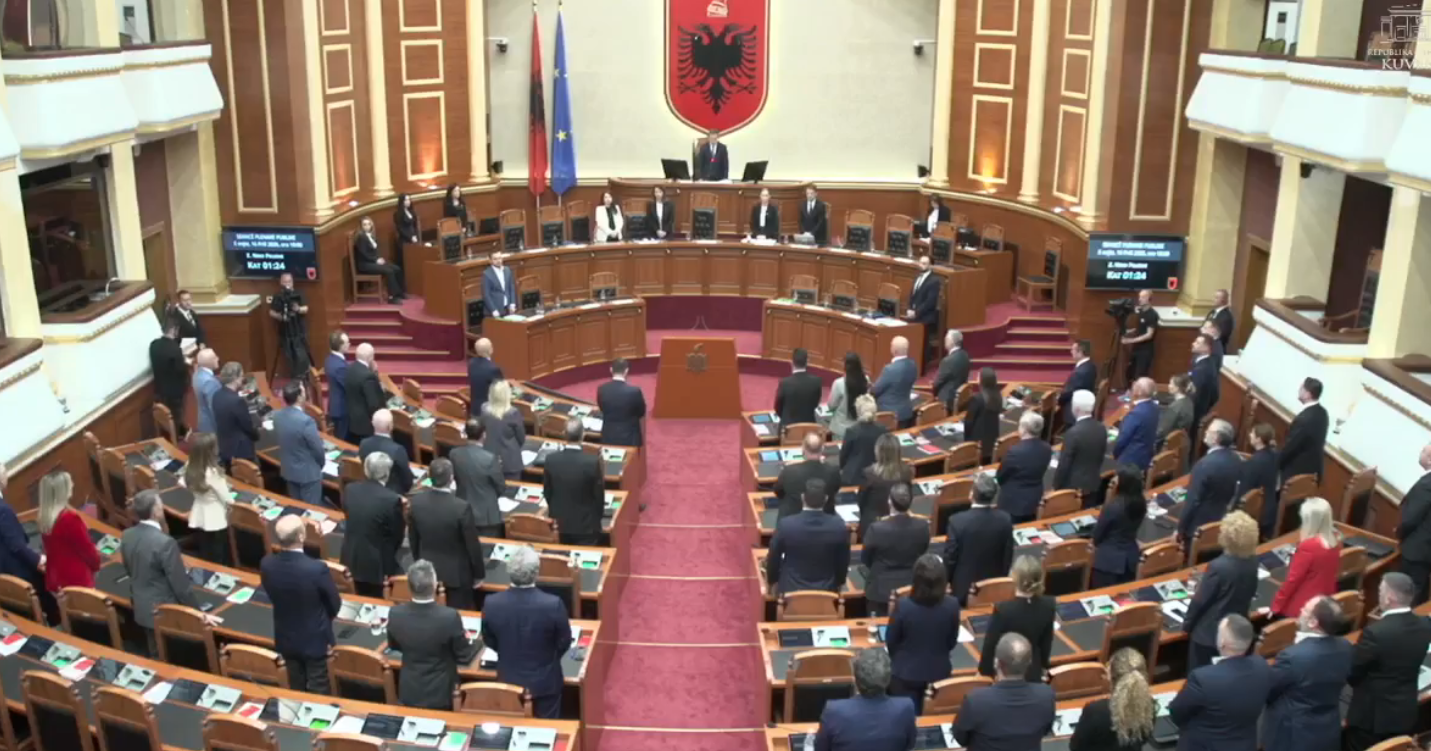 Albanian parliament observes one-minute silence in honour of late United States congressman Eliot Engel