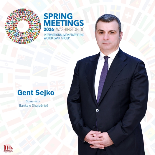 Gent Sejko attends the IMF and World Bank Spring Meetings in Washington.