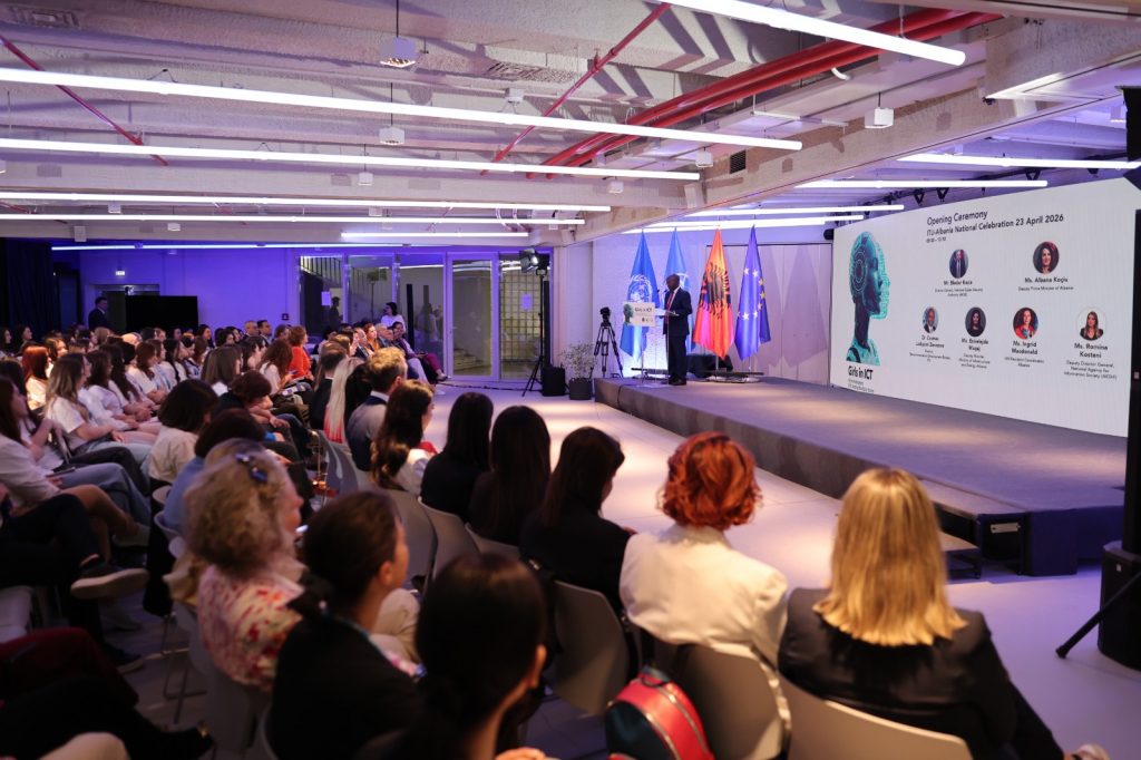 Albania hosts International Girls in ICT Day 2026 event promoting inclusion of women in technology