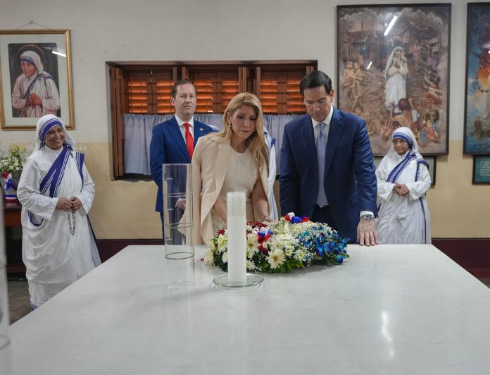 Rubio honors Mother Teresa’s legacy during visit to Missionaries of Charity