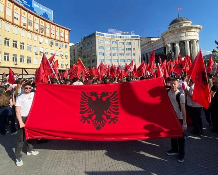 North Macedonia: Albanian Students Protest to Defend Use of Albanian in Exams