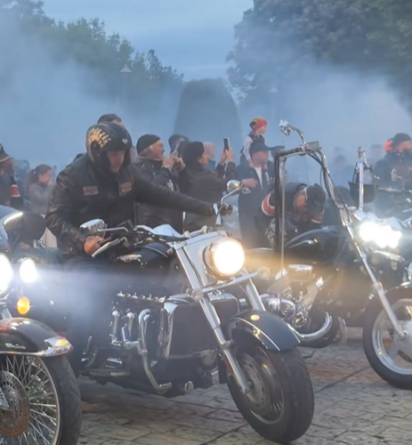 Rock Music and Harley Riders Electrify Shkodra