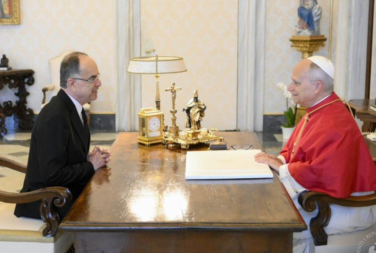 President Begaj highlights historic value of Albania–Holy See ties, invites Pope Leo XIV to visit
