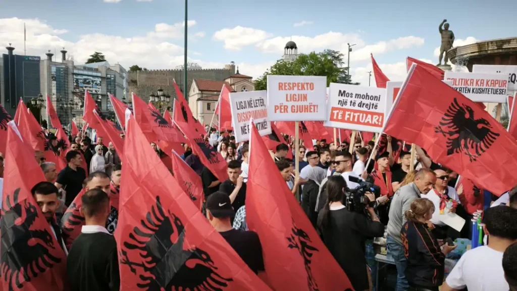 FOCUS – Albanian Students Protest in Skopje: Generations Change, Ideals Remain
