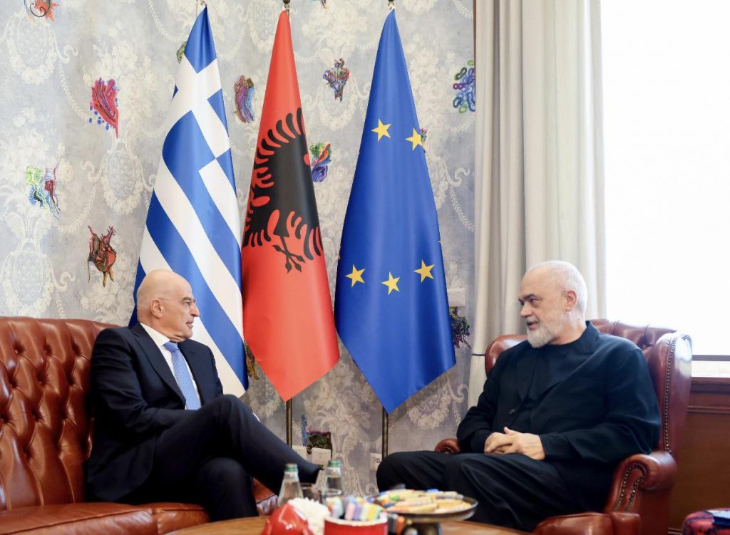 PM Rama receives Greek defence minister in Tirana