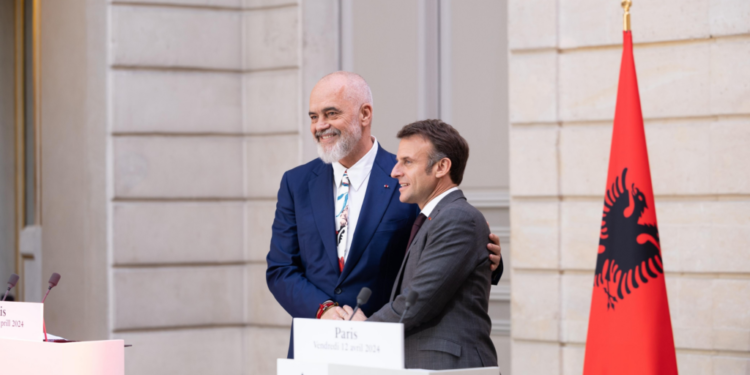 Rama visits France, meeting with President Macron expected