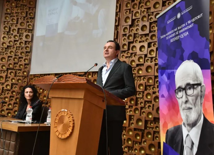 Kurti: Rexhep Qosja Strengthened Albanian Culture