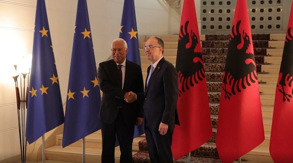 President Begaj meets European Council President Costa