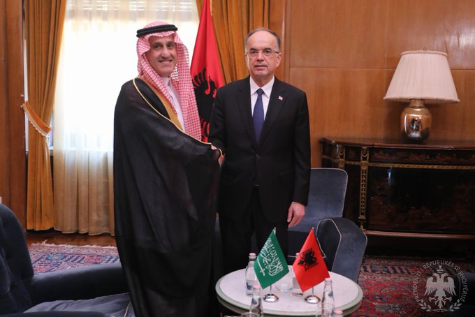 President Begaj receives credentials from North Macedonia and Saudi Arabia ambassadors