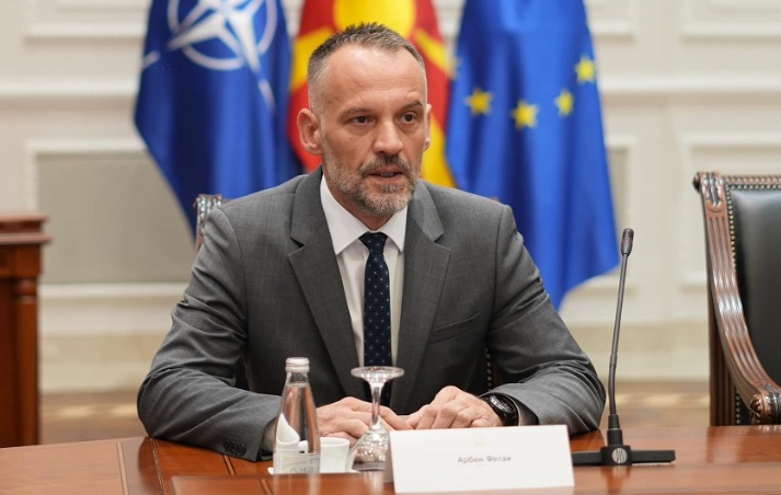 North Macedonia Albanian Deputy Prime Minister Arben Fetai resigns from government post