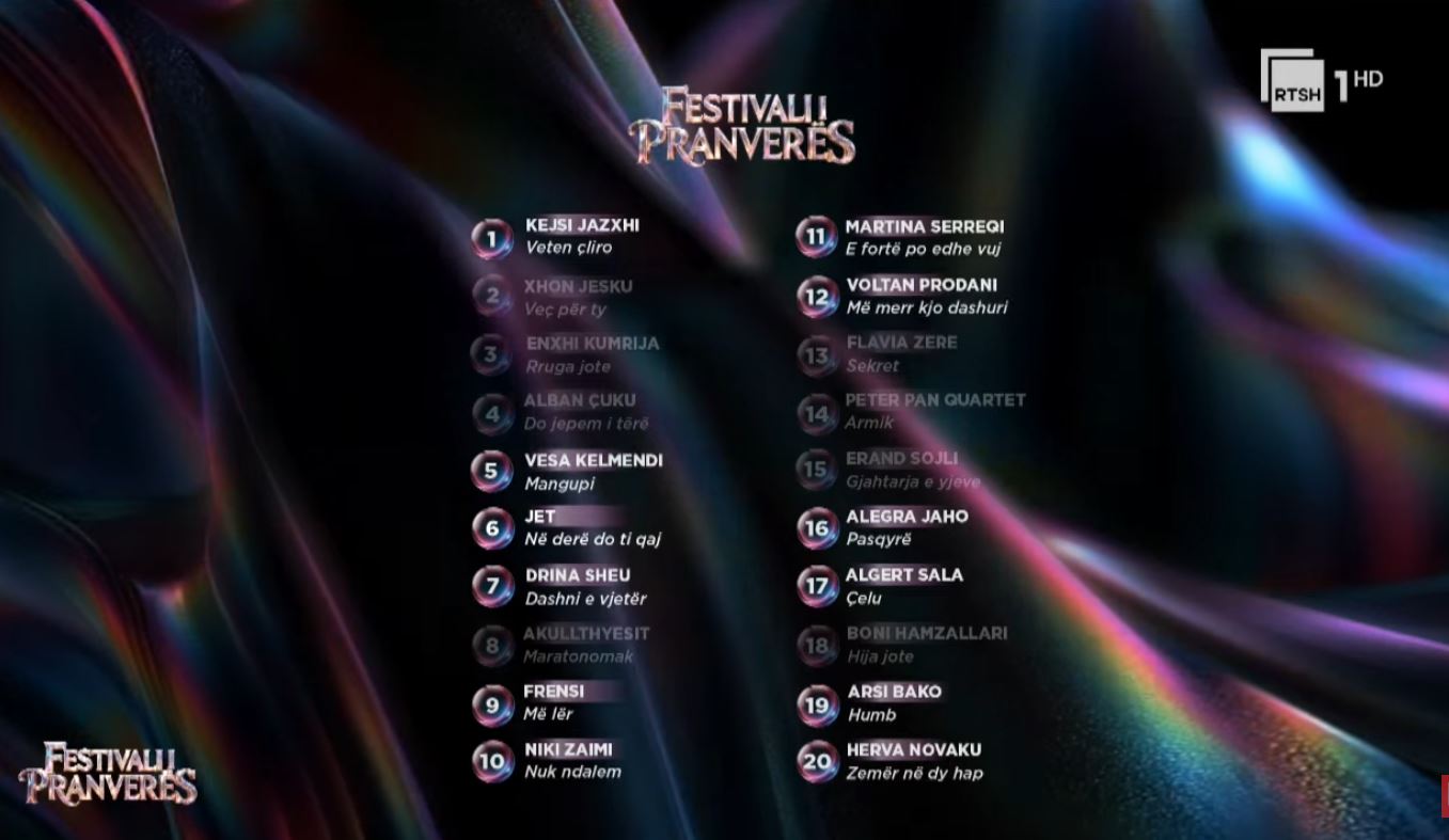 Spring Festival names 12 finalists after opening night