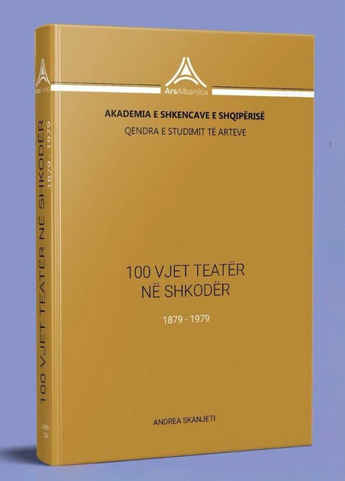 Book “100 Years of Theatre in Shkodra (1879–1979)” highlights a century of Albanian stage history