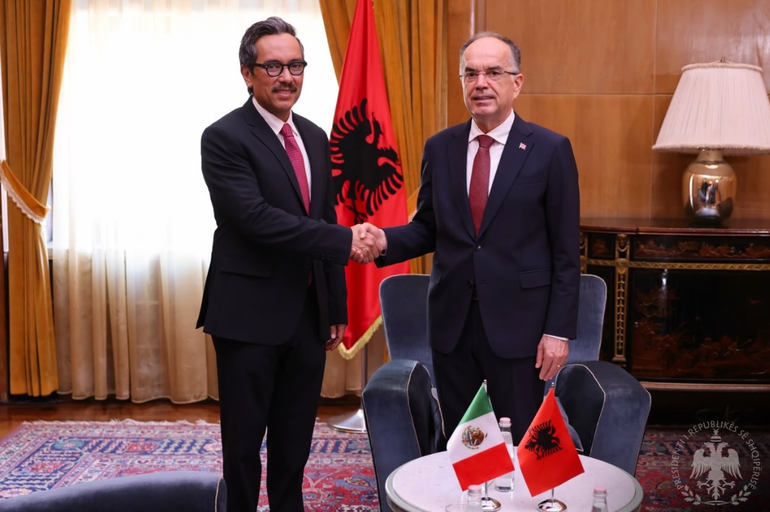 President Begaj welcomes new Mexican ambassador, seeks stronger bilateral ties