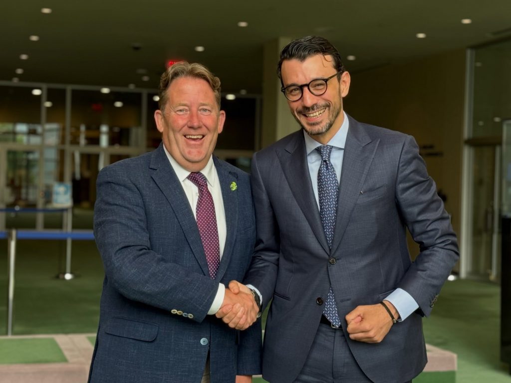 Albanian Infrastructure Minister Karakaçi and Irish counterpart discuss energy and aviation cooperation